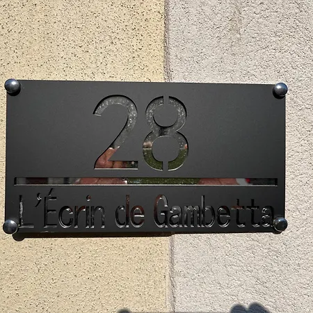 Nyaraló L Ecrin De Gambetta - Maison Cosy Intra-muros Avec Parking Inclus